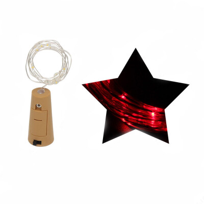 

Gobestart Bottle Lights Cork Shape For 2M 20 LED Wine Bottle String Party Romantic