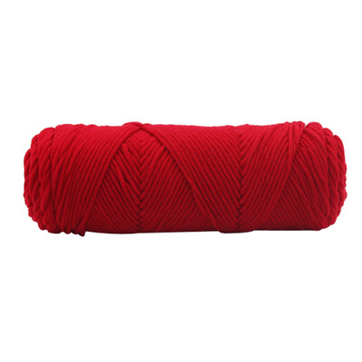 

Toponeto 100g Chunky Wool Roving Scarf Knit Wool Yarn Thickness Warm Hat Household A