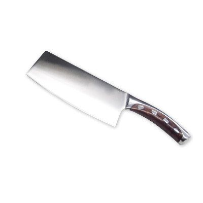 

Stainless Steel Bent Shank of Red Set Chef Cut Meat Universal Peel Bread Chopping Cutter