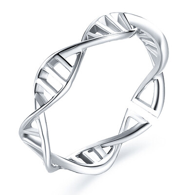 

Cross Stripe Ring Rose Gold Geometric Dazzling Jewelry Fashion Prismatic Fishbone Open Ring