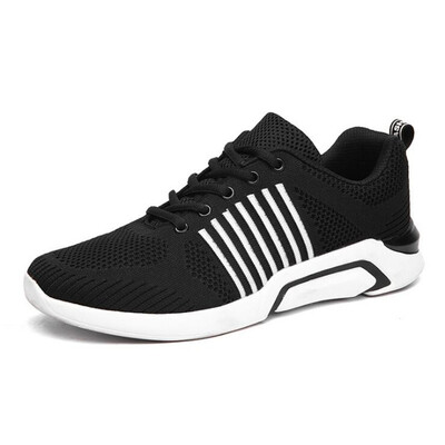 

Sneakers Women Sport Shoes Lace-Up Beginner Rubber Fashion Mesh Round Cross Straps Flat Sneakers Running Shoes Casual Shoes