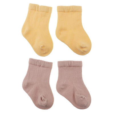 

2 Pairs Cute Candy Color Baby Socks Cotton Socks for Boy Girl 0-6 Month