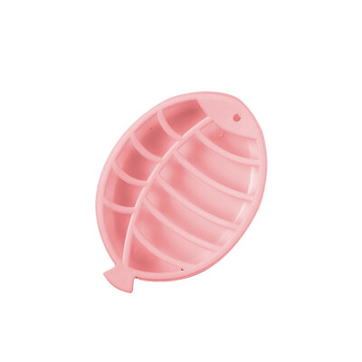 

〖Follure〗Cute Fish Shaped Double-Deck Drain Soap Dish Box Soap Holder Sponge Rack
