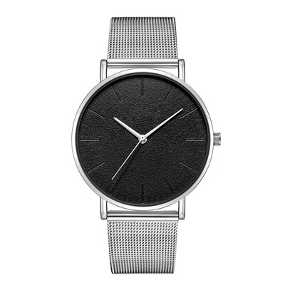 

RM Lady Women Watch Mesh Band Stainless Steel Analog Quartz Wristwatch Minimalist
