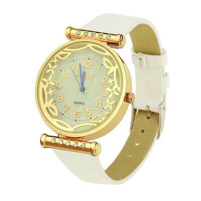 

〖Follure〗Trend Personality Watch Leather Strap Quartz Casual Couple Watch