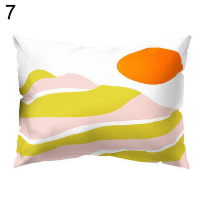 

Fresh Geometric Letter Throw Pillow Case Cushion Cover Sofa Bedding Articles