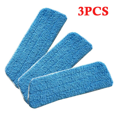 

3x Micro-fiber Cloth for Flat Mop Water Spray Household Floor Cleaner Mop Head