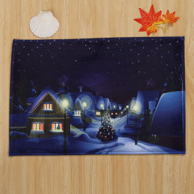 

〖Follure〗Merry Christmas Welcome Doormats Indoor Home Carpets Decor 40x60CM