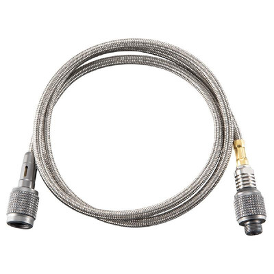 

Adapter Hose Screw Type Extend Hose Adjustable Control Valve For Camping Cooking Picnic