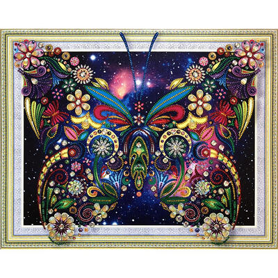 

5D DIY Special-shaped Diamond Painting Butterfly Cross Stitch Embroidery