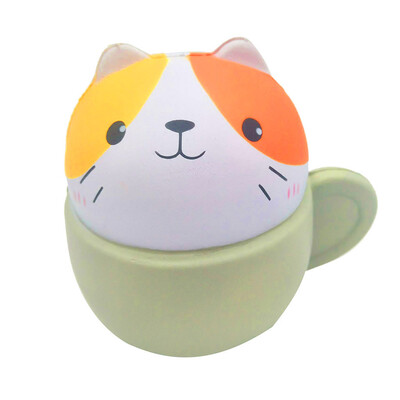 

Tailored Slow Rebound And Cute Animal Cup Combination Decompression Venting Toy