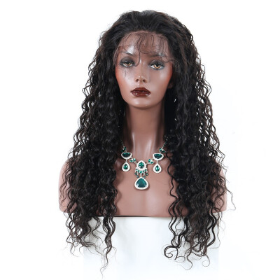 

Dolago Deep Wave 360 Lace Frontal Wig Pre Plucked 150 Density Malaysian Lace Front Human Hair Wigs For Women Virgi