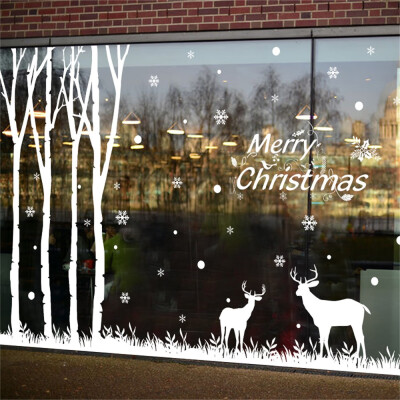 

Tailored Merry Christmas Home Household Room Wall Sticker Mural Decor Decal Removable New