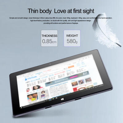 

W1718 N4000 Windows 10 Tablet PC With 2GB RAM 32GB ROM