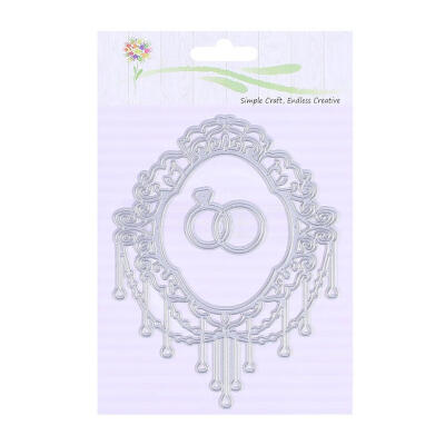 

Metal DIY Dressing Mirror Cutting Dies Stencils Scrapbook Card Making Craft
