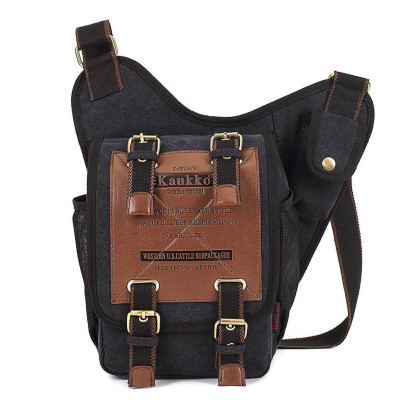 

Tailored Men Knight Bag Shoulder Bag Canvas Bag Retro Fashion Messenger Bag