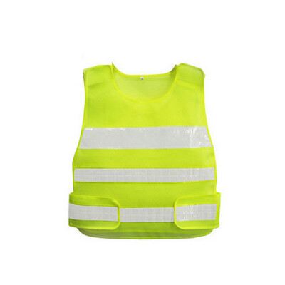 

Reflective Vest High Visibility Unisex Workwear Night Riding Running Reflective Safety Warning Vest for Traffic Workers Bike Rider