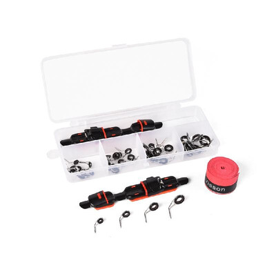 

Fishing Rod Accessories Kits Adjustable Fishing Reel Deck Seat Stainless Steel Fishing Rod Tip Guides Rings Non-slip Fishing Rod G