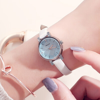 

Gedi ribbon student watch ancient flag quartz watch ladies belt watch