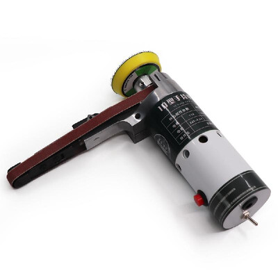 

Electric Belt Sander Mini Belt Sander Electric Grinder Small Grinding Machine Hand-held Electric Belt Sander with Sanding Belts To