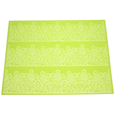 

39X29cm Lace Silicone Mat Fondant Cake Mold DIY Baking Decorating Tools