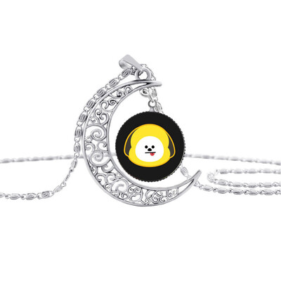 

Kpop BTS Bangtan Boys Necklace Hot Gift Steel Necklace