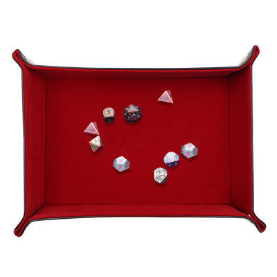 

Toponeto Dice Tray Portable Folding Dice Rolling Tray for use as Game Dice Tray