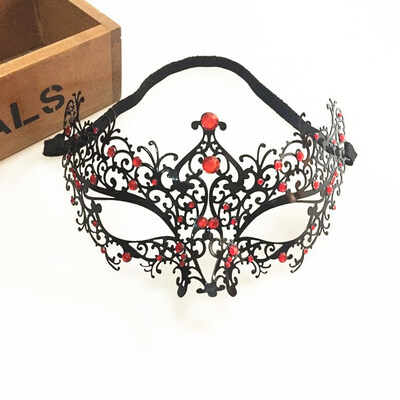 

FUNNYBUNNY Metal Laser Cut Masquerade Venetian Party Mask Masquerade Mask Mardi Gras Mask Metal Party Adults Upper Half Face