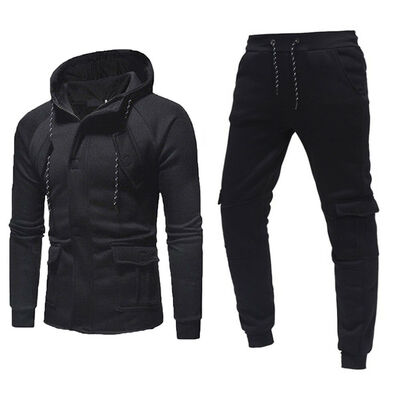 

Muscle Mens GYM Training Jogger Sportwear Fitness Set Tracksuit Hoodie Top Pant