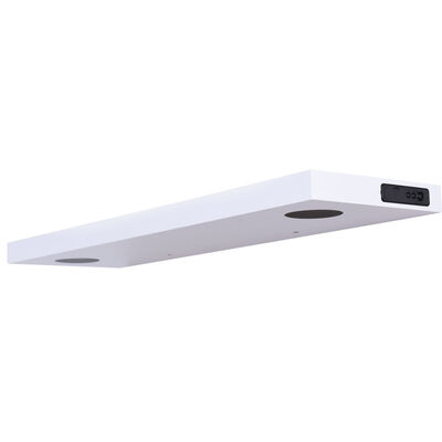 

48" Wall Mount Bluetooth Wireless or USB Speaker Shelf-White
