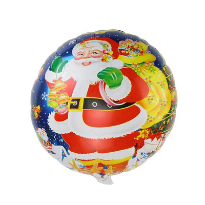 

〖Follure〗Merry Christmas Party Household Children Snowman Santa Claus Elk Balloon Decor