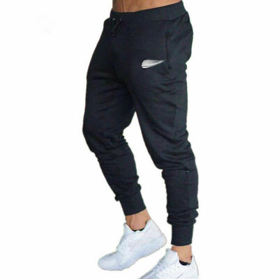

Mens Track Jogger Pants Slim Fit Sweatpants Running Sports Bottoms Active NEW
