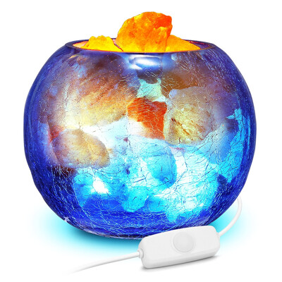 

ACCEWIT  - 106 Crystal Salt Lamp Dimmable LED Light with Air Purified Function