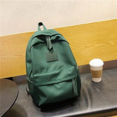 

Ancient sense of girl son bf wind ins bag female Korean version of high school students campus simple tide brand backpack backpack