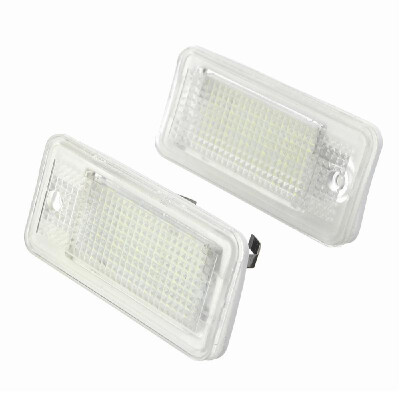 

2Pcs 18LED License Number Plate Light Lamp for A3 A4 A6 A8 B6 B7 S3 Q7 RS4 RS6