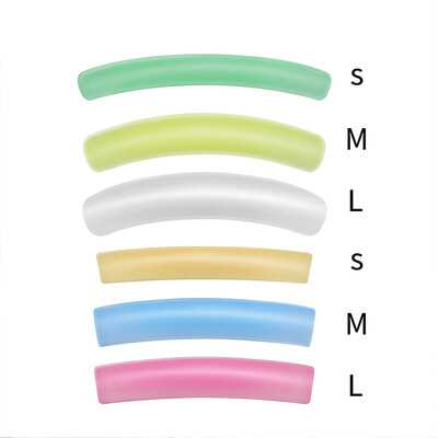 

Colorful Flat&Curl Lashes Patches Reusable Silicone Gel Eye Pads Eyelash Perm Lifting Cilia Tools 6 Colors