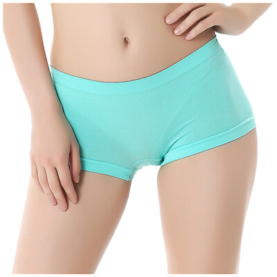 

Toponeto Women Underwear Sexy Quarter Trousers Slim Fit Seamless Underpants Safety Pant