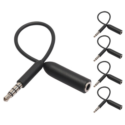 

5Pcs 35mm Male to Female Earphone Audio Plug Headphone Extension Cable