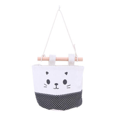 

Fabric Cotton&Linen Pocket Wall Door Closet Hanging Storage Bag Case