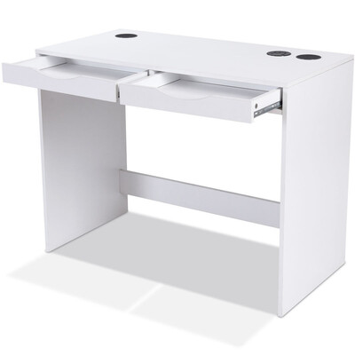 

Modern Writing Bluetooth Speakers Drawer USB Computer Desk