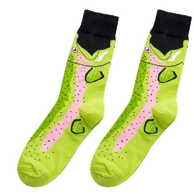 

A Pair Unique Colorful Animal Series Comfortable Cotton Long Socks Warm&Breathable Sock