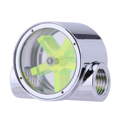 

G14 5-Leaves Impeller Metal Water Flow Meter for PC Water Cooling System