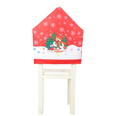 

Siaonvr Christmas Non-woven Chair Set Cartoon Old Man Snowman Party Stool Set Decoration