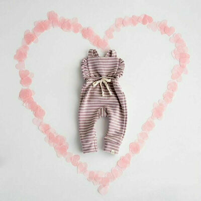 

Newborn Kid Baby Girl Ruffle Bib Pants Romper Overalls Cotton Outfits Clothes