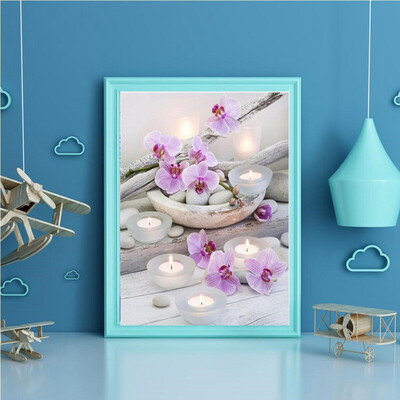 

Gobestart 5D Embroidery Paintings Rhinestone Pasted DIY Diamond Painting Cross Stitch Full Diamond