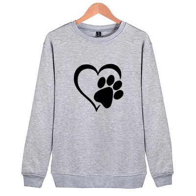 

Starmoon Women Printing Round Neck Long Sleeve Casual Blouse Sweatshirt