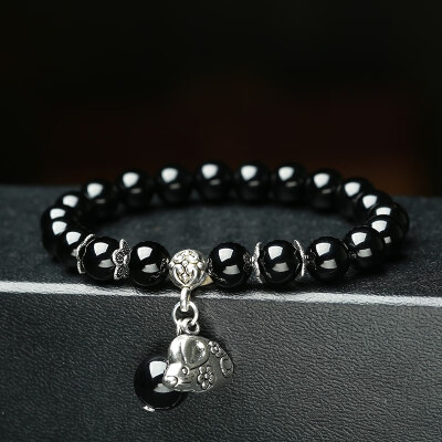 

Black Onyx Zodiac Fashion Crystal Accessories Bracelet