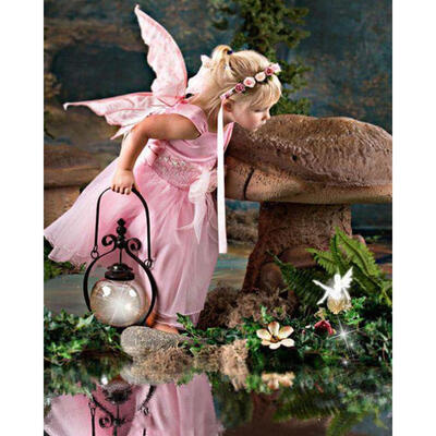 

5D DIY Full Drill Diamond Painting Fairy Tale Girl Cross Stitch Embroidery
