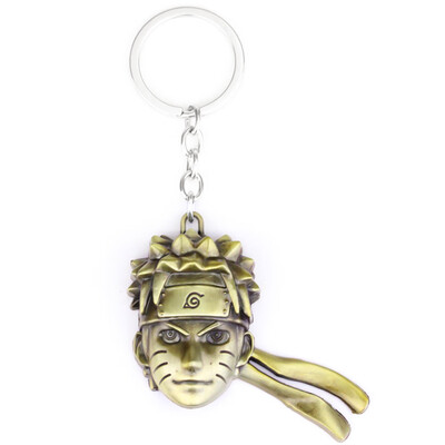 

CAR-TOBBY Anime NARUTO Key Chain Ninja Key Rings For Gift Chaveiro Car Keychain Jewelry Anime Key Holder