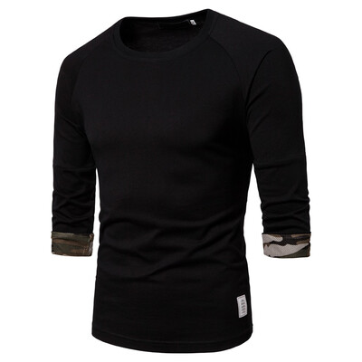 

Toponeto Mens Solid Color Cotton Round Neck Slim Fit Half Sleeve Top Shirt Blouse